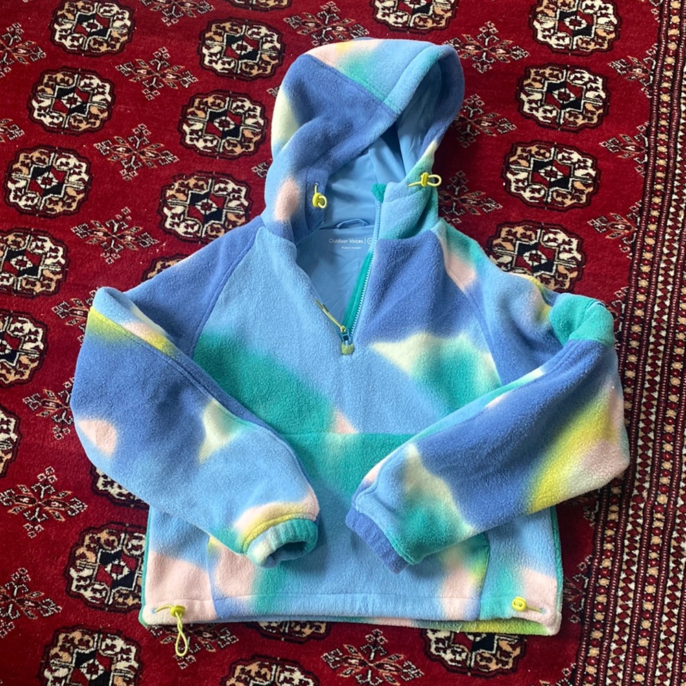 Outdoor Voices MegaFleece - Blue Lava - XS
